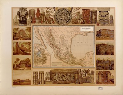Schilderachtige en historische atlas van de Verenigde Mexicaanse Staten. LOC 2008621671-13 door Antonio García Cubas