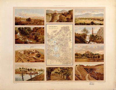 Schilderachtige en historische atlas van de Verenigde Mexicaanse Staten. LOC 2008621671-15 door Antonio García Cubas