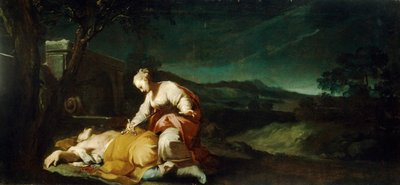 Pyramus en Thisbe door Antonio Gionima