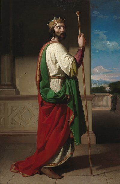Liuva I, Visigotische Koning, 1855 door Antonio Gisbert Pérez