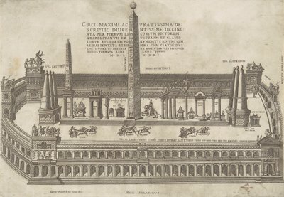 Circi Maximi Accuratissima Descriptio door Antonio Lafreri