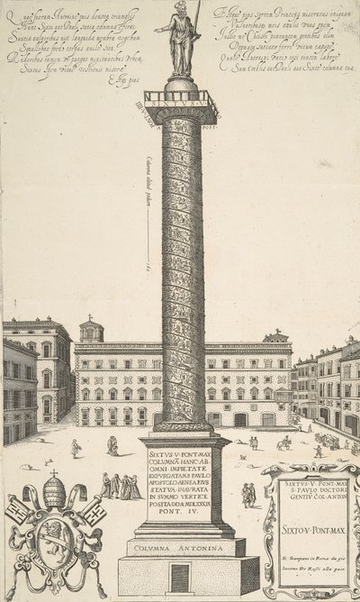 Speculum Romanae Magnificentiae door Antonio Lafreri