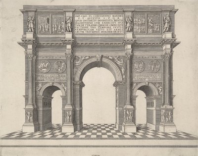 Speculum Romanae Magnificentiae door Antonio Lafreri