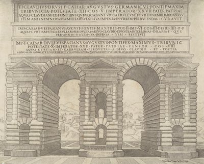 Speculum Romanae Magnificentiae door Antonio Lafreri