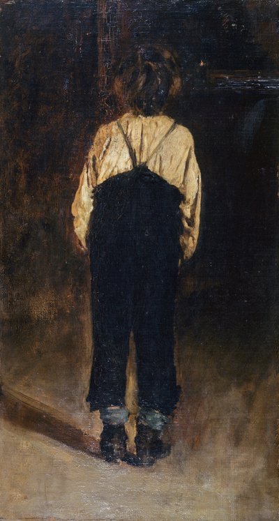Kijkend naar Madonna door Antonio Mancini