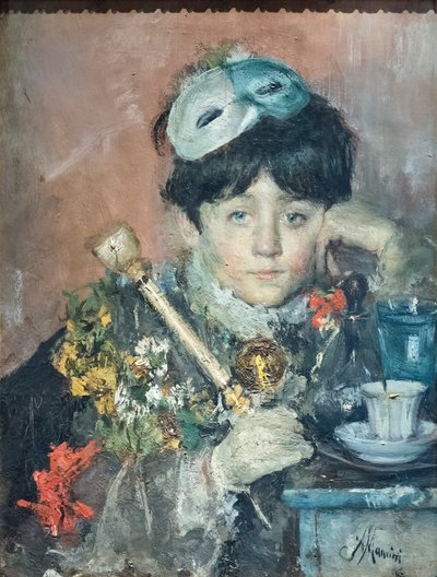 Masker door Antonio Mancini