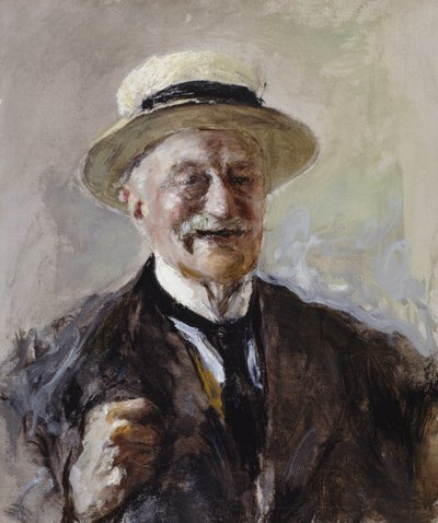 Zelfportret door Antonio Mancini