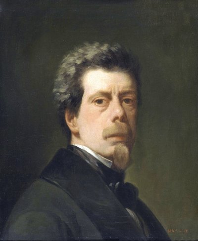 Zelfportret door Antonio María Esquivel