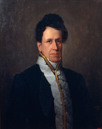 Portret van Manuel Gutiérrez door Antonio María Esquivel