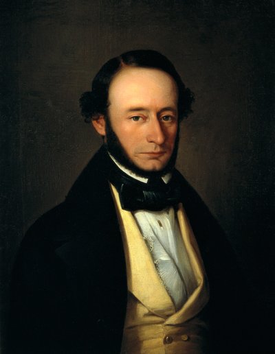 Portret van Juan Prim y Prats, Graaf van Reus, Burggraaf van Bruch, Markies van Castillejos door Antonio María Esquivel y Suárez de Urbina