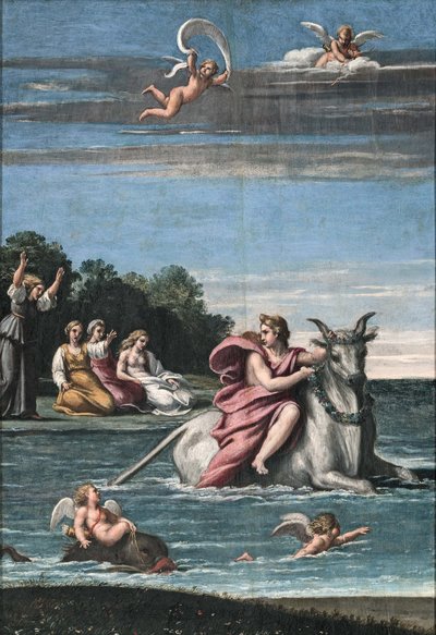 De Roof van Europa, 1602-1605 door Antonio Marziale Carracci