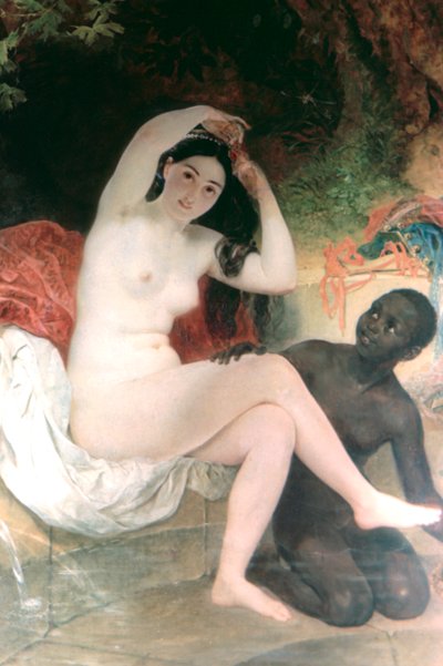 Vrouw en David, 1832 door Antonio Molinari