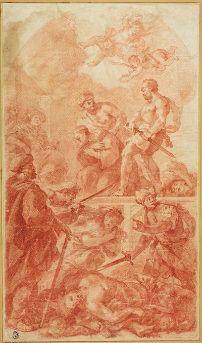 Martelaarschap Scène door Antonio Molinari