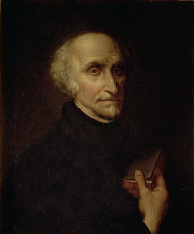 Portret van Pedro Calderon de la Barca (1600-81) Spaanse dichter en toneelschrijver door Antonio Pereda y Salgado