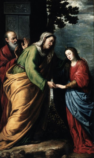 De Visitatie door Antonio Pereda y Salgado de
