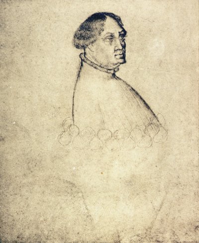 Portret van Giangaleazzo Visconti door Antonio Pisanello