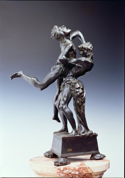 Hercules en Antaeus, c.1475-80 (brons) door Antonio Pollaiuolo