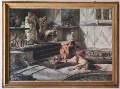 Nero en Agrippina door Antonio Rizzi