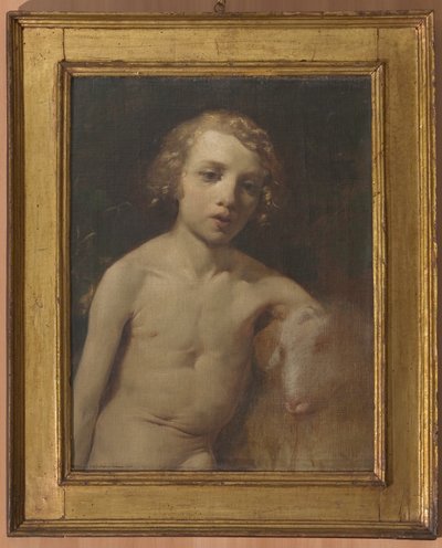 San Giovannino (Heilige Johannes de Doper als kind) door Antonio Simonazzi
