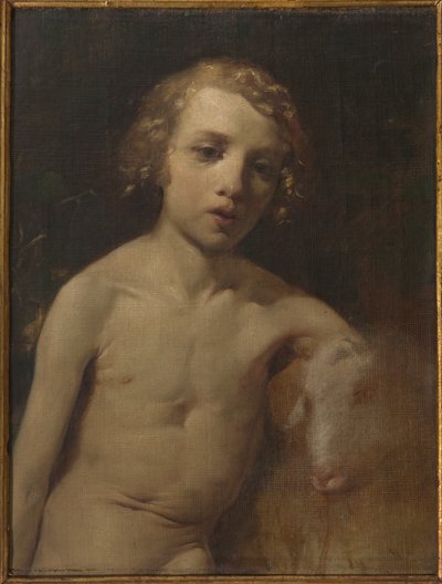 San Giovannino (Heilige Johannes de Doper als kind) door Antonio Simonazzi
