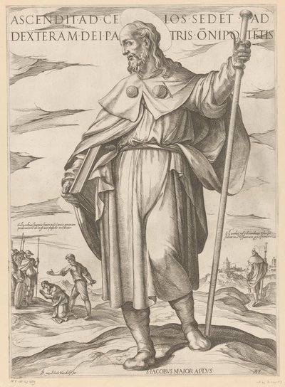 De heilige Jakobus de Meerdere door Antonio Tempesta