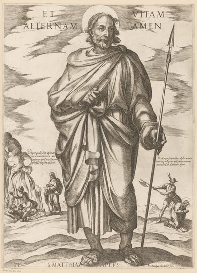 De heilige Mattias door Antonio Tempesta