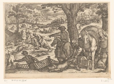 Jacht op everzwijnen door Antonio Tempesta