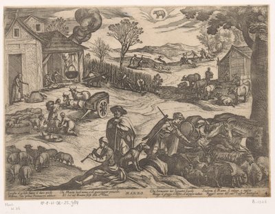 Maart: boeren activiteiten (deel 1) door Antonio Tempesta