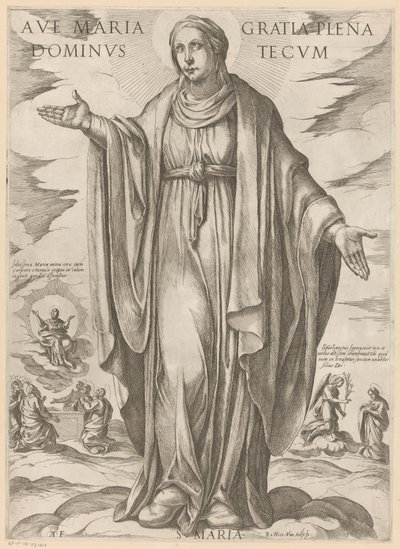 Maria door Antonio Tempesta