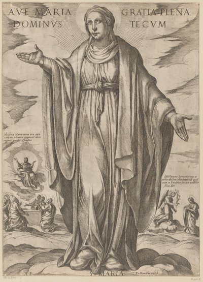 Maria door Antonio Tempesta