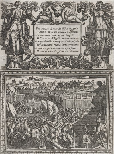 Plaat 17: Illustratie bij Canto XVII, uit Torquato Tasso