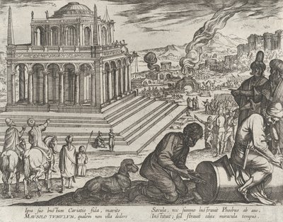 De Tombe van Mausolus, uit 