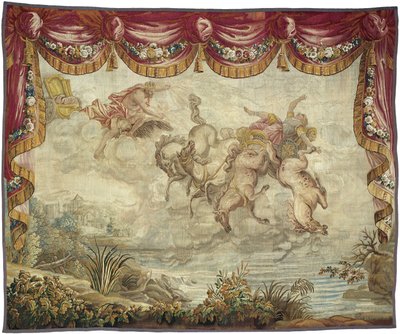 De val van Phaëton door Antonio Tempesta