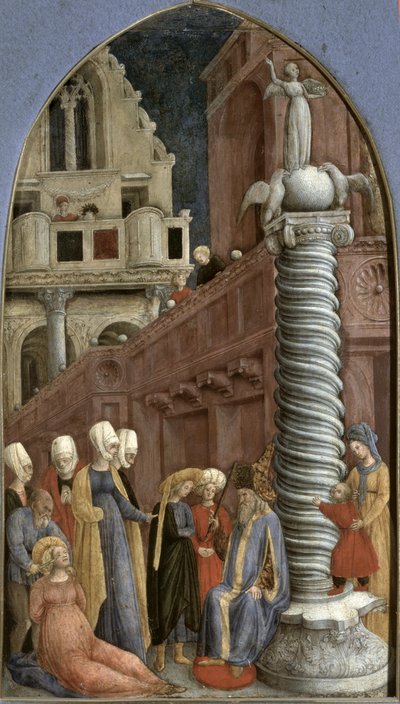 Martelaarschap van St. Lucia door Antonio Vivarini
