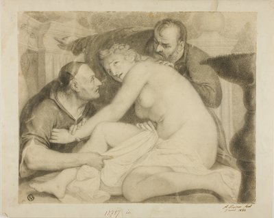 Susanna en de Ouderen door Antonio Viviani
