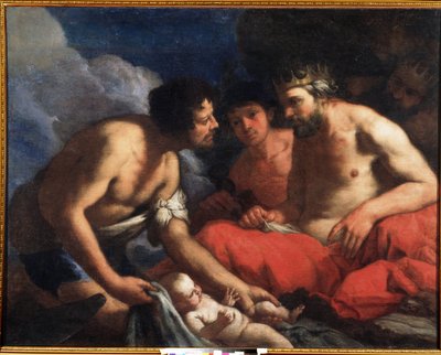 Palamedes en Odysseus door Antonio Zanchi