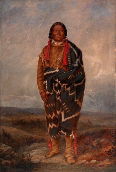 Apache-indiaan door Antonio Zeno Shindler