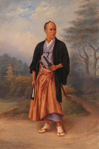 Japanse man door Antonio Zeno Shindler
