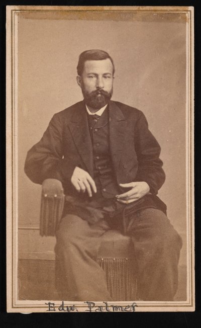 Portret van Edward Palmer 1829-1911, 1868-1869 door Antonio Zeno Shindler