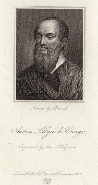Antonio Allegri da Correggio door Antonio da Correggio