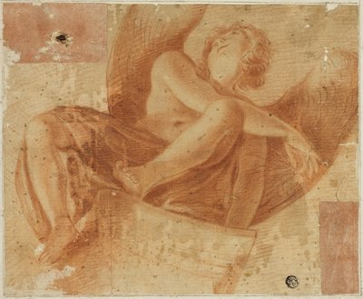 Voorgekorte Engel door Antonio da Correggio