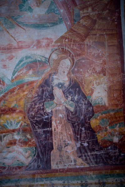 Madonna, detail door Antonio da Padova