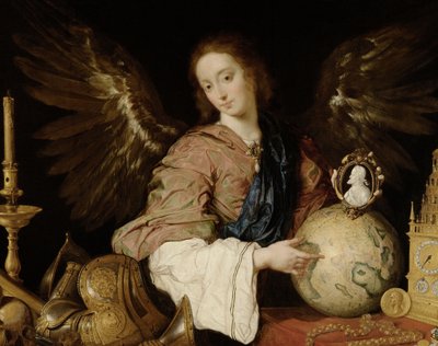 Allegorie op ijdelheid door Antonio de Pereda