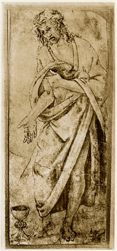 Christus en de Kelk, 1913 door Antonio Pollaiuolo