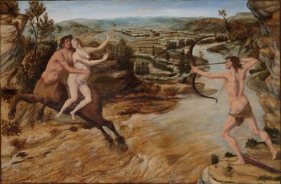 Hercules en Deianira door Antonio Pollaiuolo