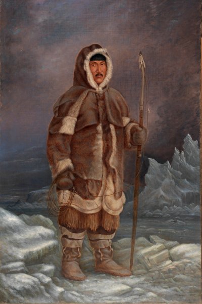 Eskimo man door Antonion Zeno Shindler