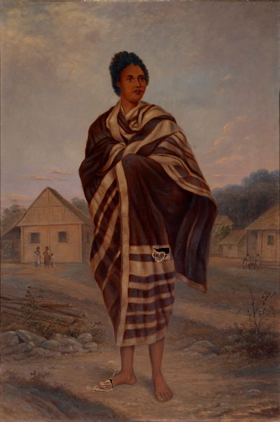 Malagasy vrouw door Antonion Zeno Shindler