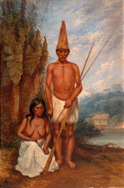 Omagua-indianen door Antonion Zeno Shindler