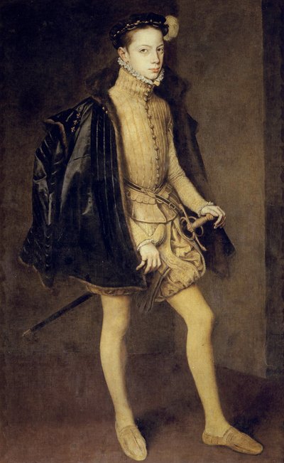 Portret van Alessandro Farnese, hertog van Parma door Antonis Mor