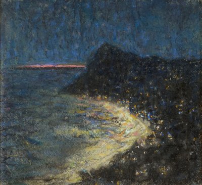 Nachtmotief van Capri door Ants Laikmaa